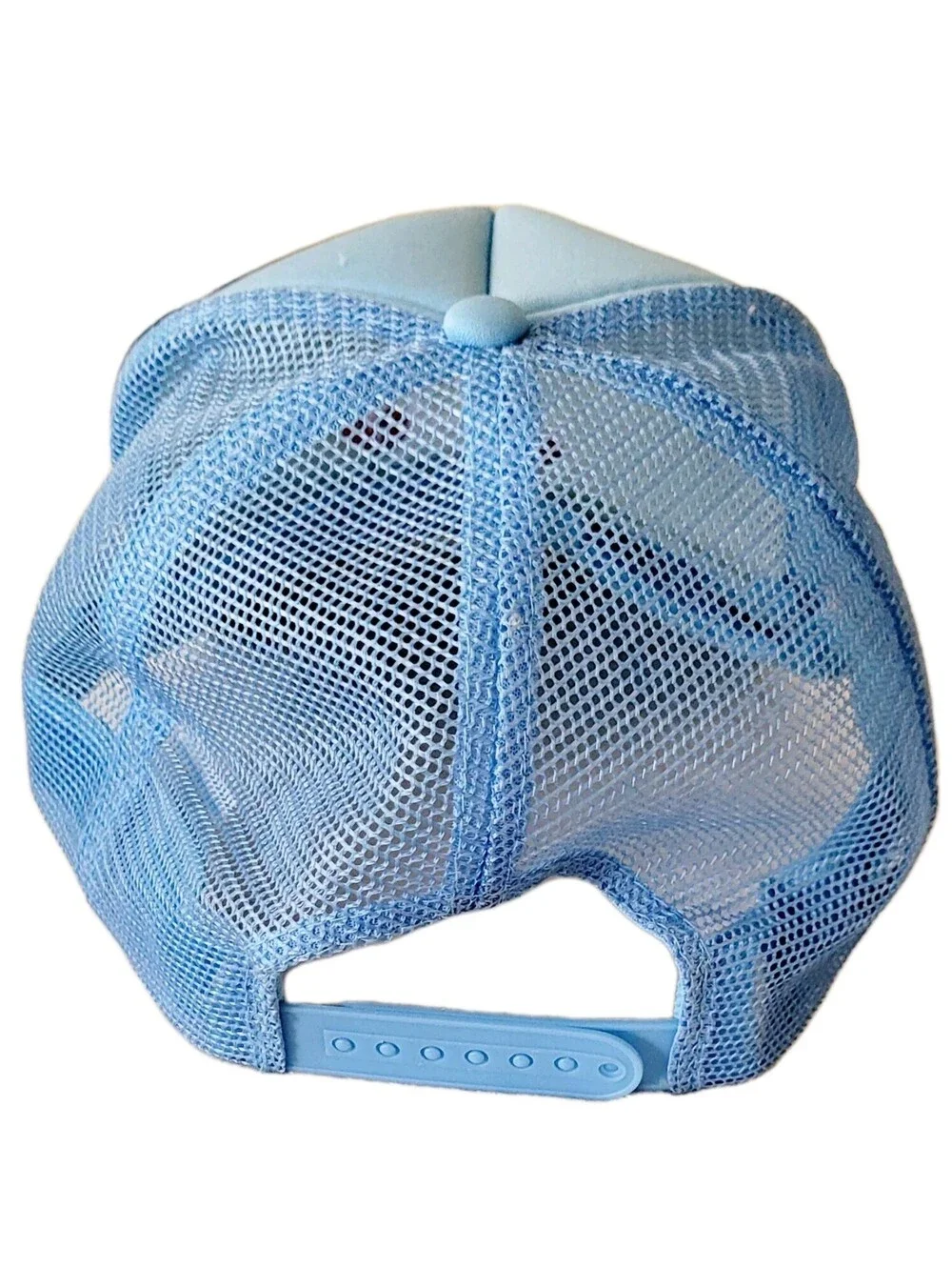 LA Dodgers Light-Blue Trucker Hat with Heart Embroidery Y2K – Sun Cap Snapback